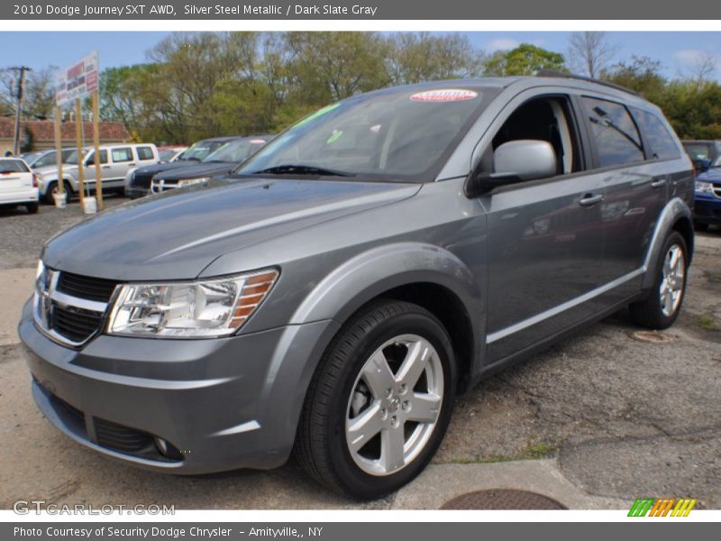 Silver Steel Metallic / Dark Slate Gray 2010 Dodge Journey SXT AWD