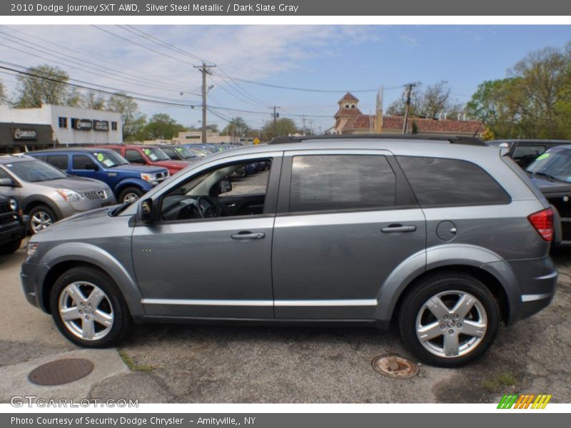 Silver Steel Metallic / Dark Slate Gray 2010 Dodge Journey SXT AWD