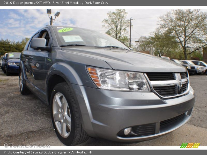 Silver Steel Metallic / Dark Slate Gray 2010 Dodge Journey SXT AWD