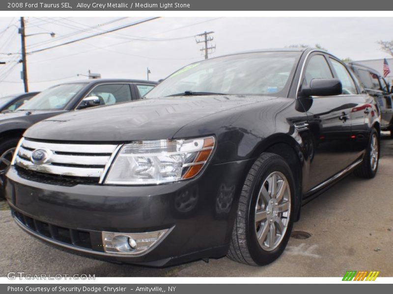Alloy Grey Metallic / Medium Light Stone 2008 Ford Taurus SEL