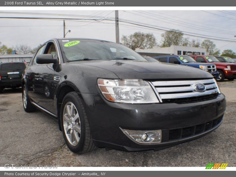 Alloy Grey Metallic / Medium Light Stone 2008 Ford Taurus SEL