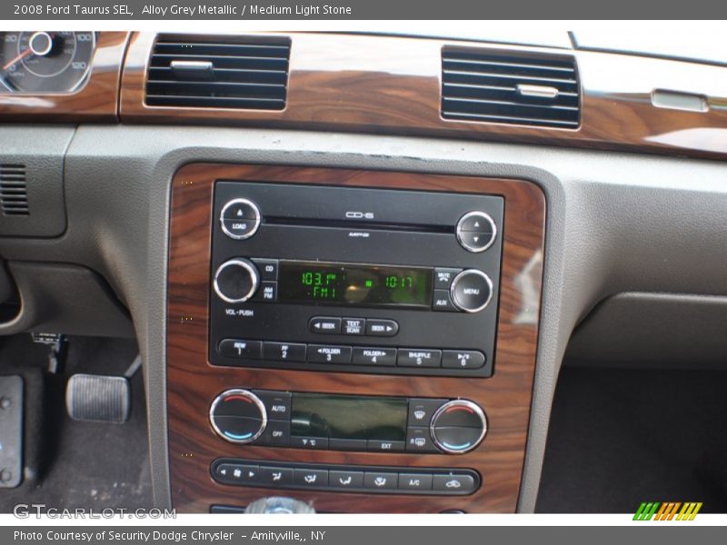 Alloy Grey Metallic / Medium Light Stone 2008 Ford Taurus SEL