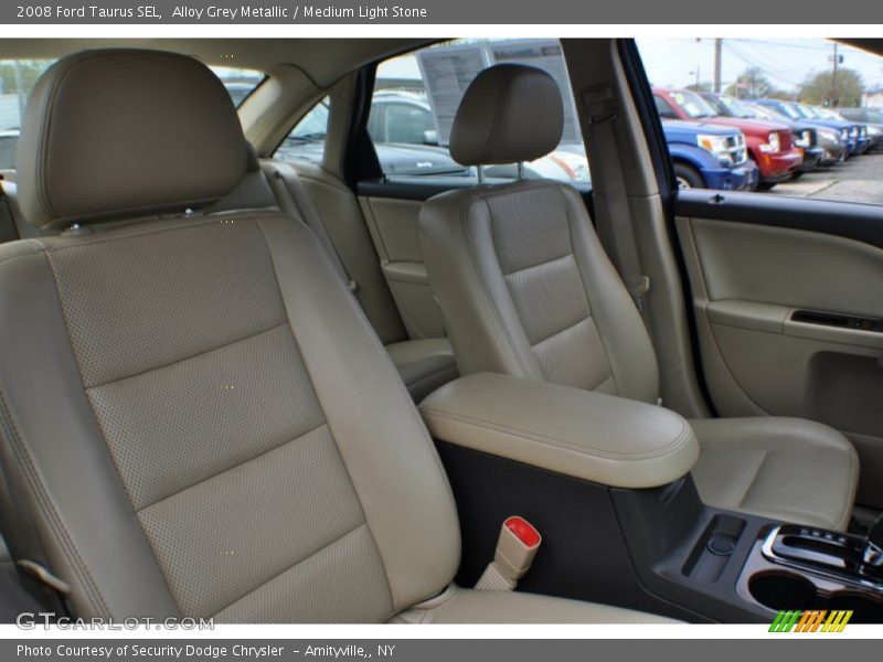 Alloy Grey Metallic / Medium Light Stone 2008 Ford Taurus SEL