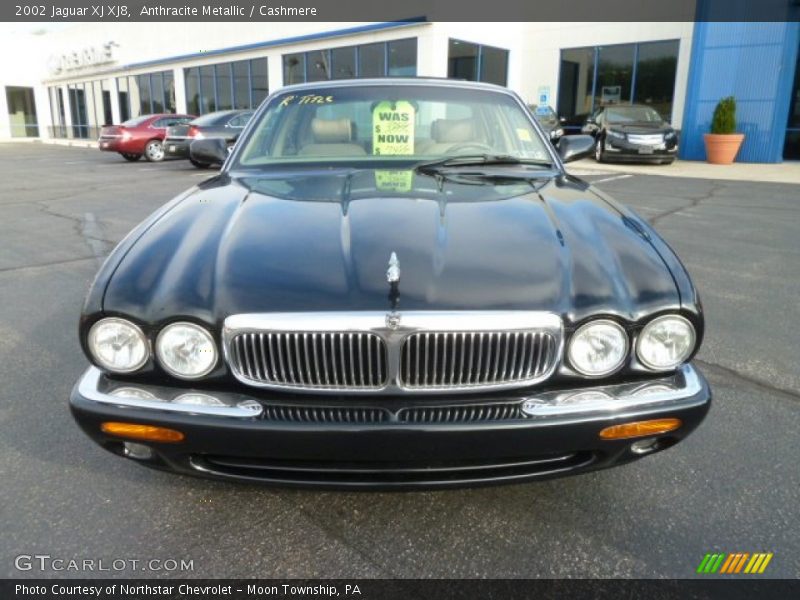 Anthracite Metallic / Cashmere 2002 Jaguar XJ XJ8