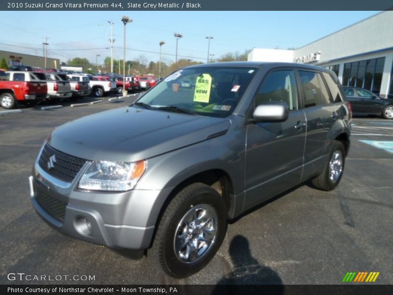 Slate Grey Metallic / Black 2010 Suzuki Grand Vitara Premium 4x4