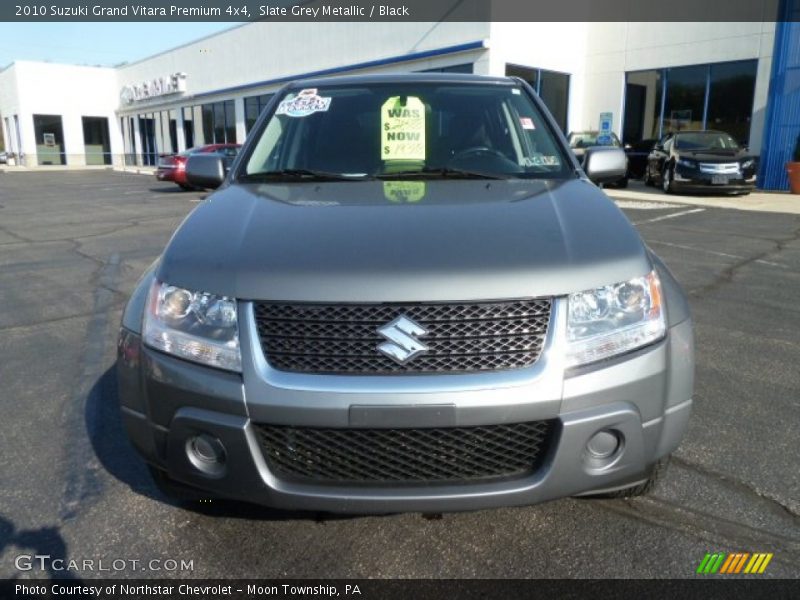 Slate Grey Metallic / Black 2010 Suzuki Grand Vitara Premium 4x4