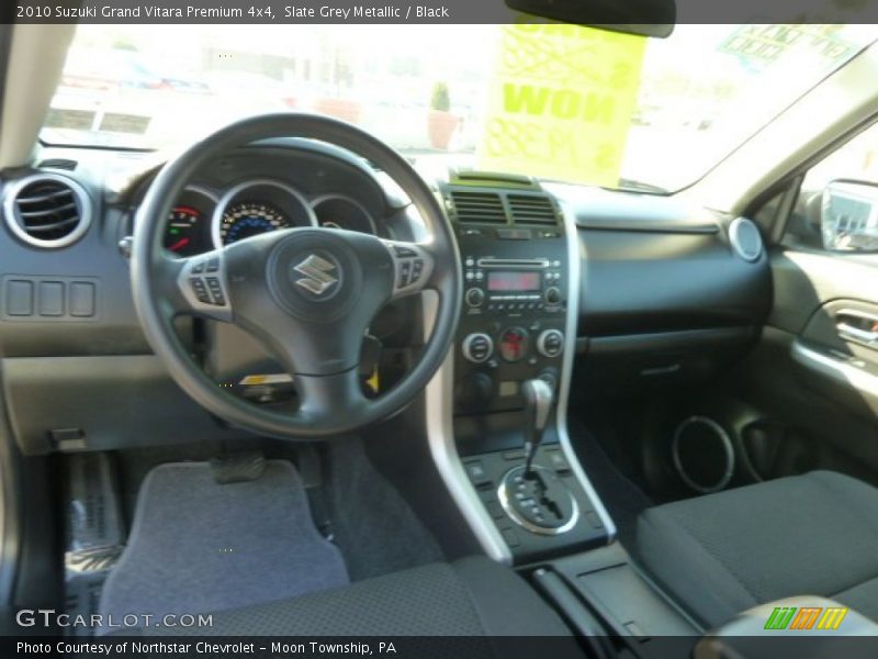 Slate Grey Metallic / Black 2010 Suzuki Grand Vitara Premium 4x4