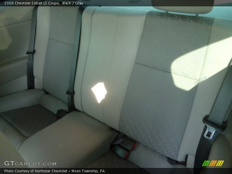 Black / Gray 2009 Chevrolet Cobalt LS Coupe