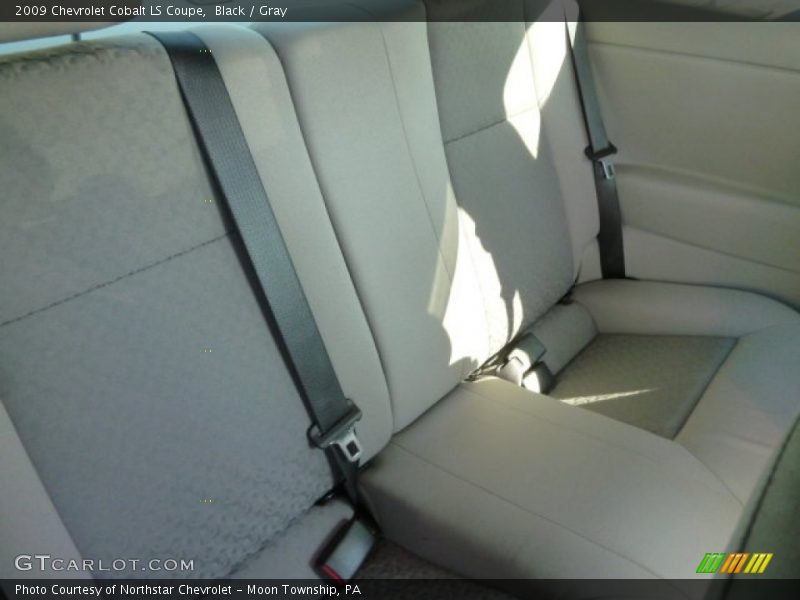 Black / Gray 2009 Chevrolet Cobalt LS Coupe