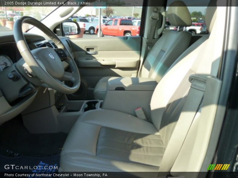 Black / Khaki 2005 Dodge Durango Limited 4x4