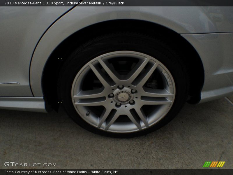 Iridium Silver Metallic / Grey/Black 2010 Mercedes-Benz C 350 Sport