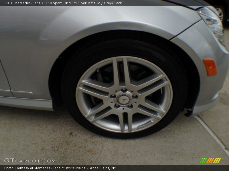 Iridium Silver Metallic / Grey/Black 2010 Mercedes-Benz C 350 Sport