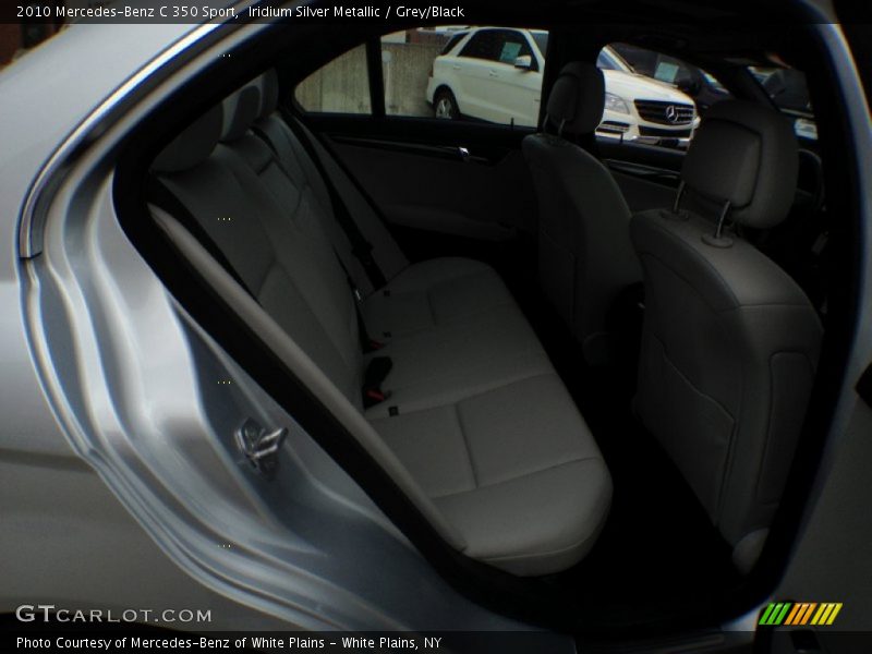 Iridium Silver Metallic / Grey/Black 2010 Mercedes-Benz C 350 Sport