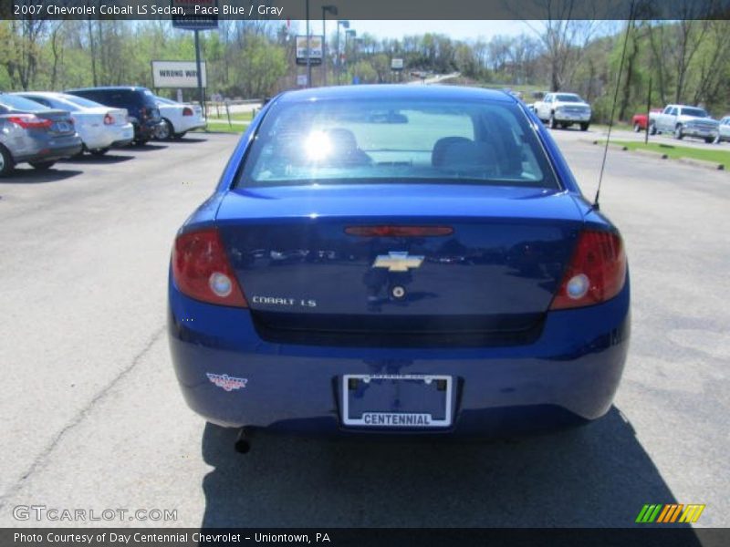 Pace Blue / Gray 2007 Chevrolet Cobalt LS Sedan