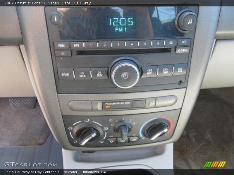 Pace Blue / Gray 2007 Chevrolet Cobalt LS Sedan