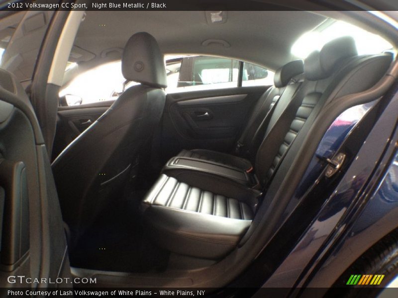 Night Blue Metallic / Black 2012 Volkswagen CC Sport