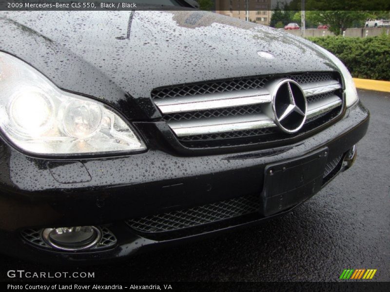 Black / Black 2009 Mercedes-Benz CLS 550