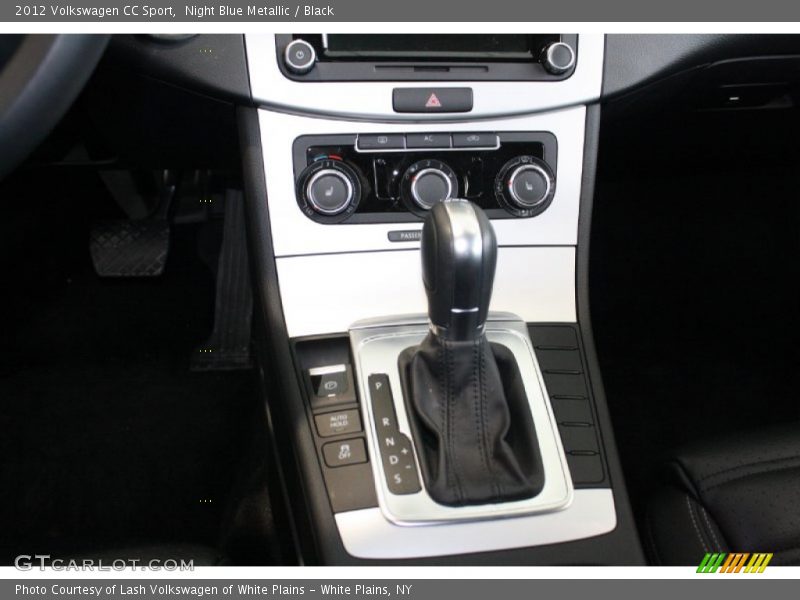 Night Blue Metallic / Black 2012 Volkswagen CC Sport