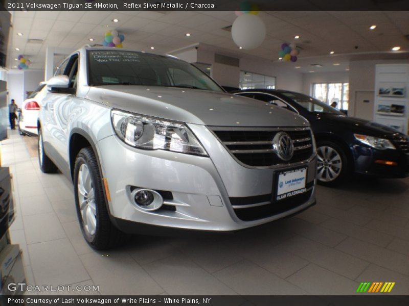 Reflex Silver Metallic / Charcoal 2011 Volkswagen Tiguan SE 4Motion