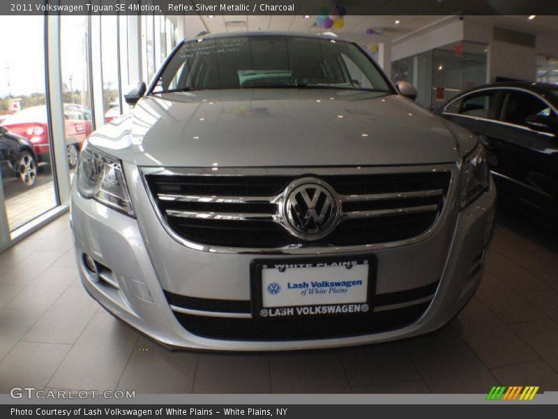 Reflex Silver Metallic / Charcoal 2011 Volkswagen Tiguan SE 4Motion
