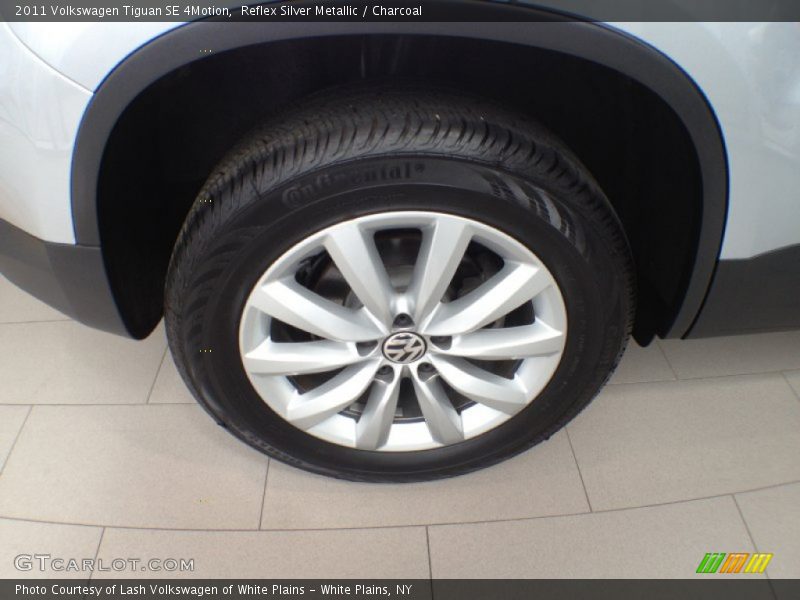 Reflex Silver Metallic / Charcoal 2011 Volkswagen Tiguan SE 4Motion