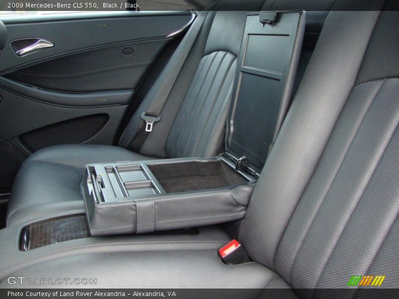 Black / Black 2009 Mercedes-Benz CLS 550