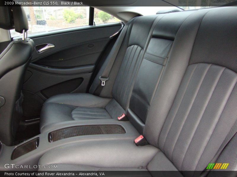 Black / Black 2009 Mercedes-Benz CLS 550