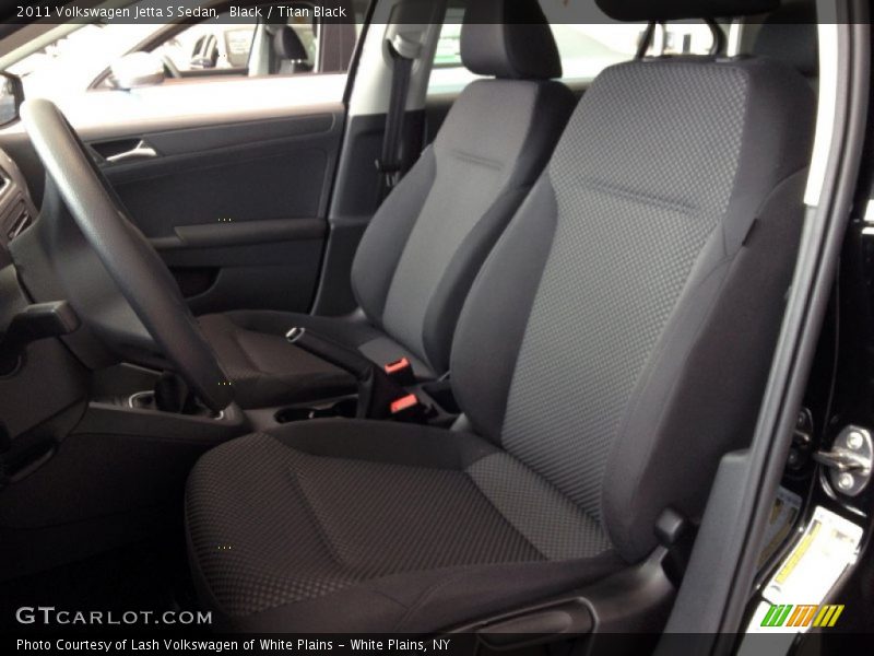 Black / Titan Black 2011 Volkswagen Jetta S Sedan
