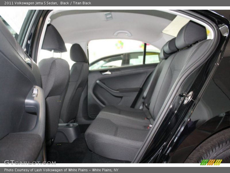 Black / Titan Black 2011 Volkswagen Jetta S Sedan