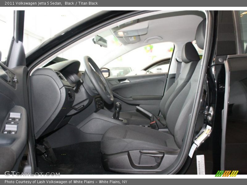 Black / Titan Black 2011 Volkswagen Jetta S Sedan