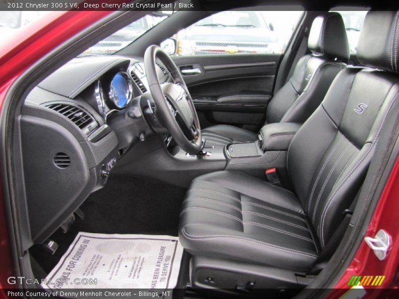 Deep Cherry Red Crystal Pearl / Black 2012 Chrysler 300 S V6