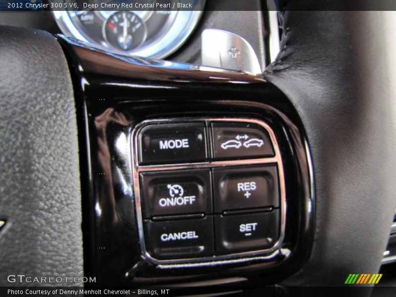 Deep Cherry Red Crystal Pearl / Black 2012 Chrysler 300 S V6