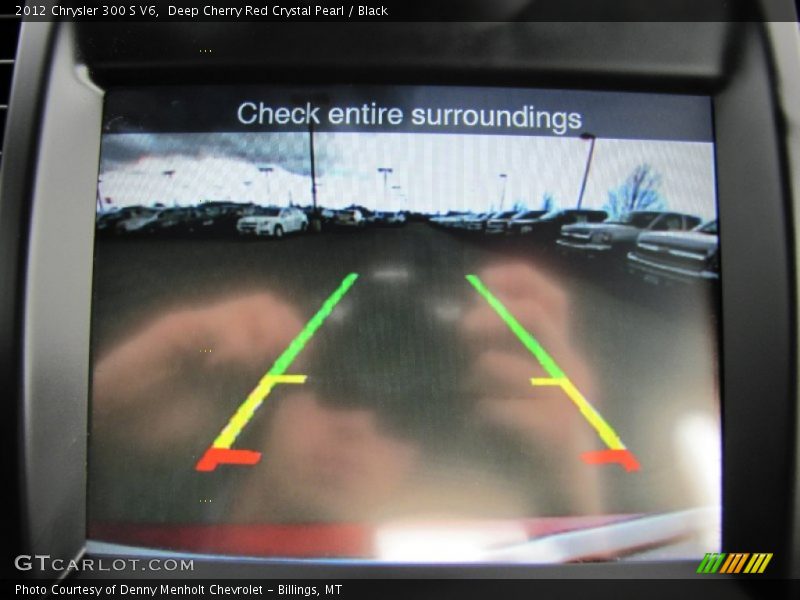 Deep Cherry Red Crystal Pearl / Black 2012 Chrysler 300 S V6