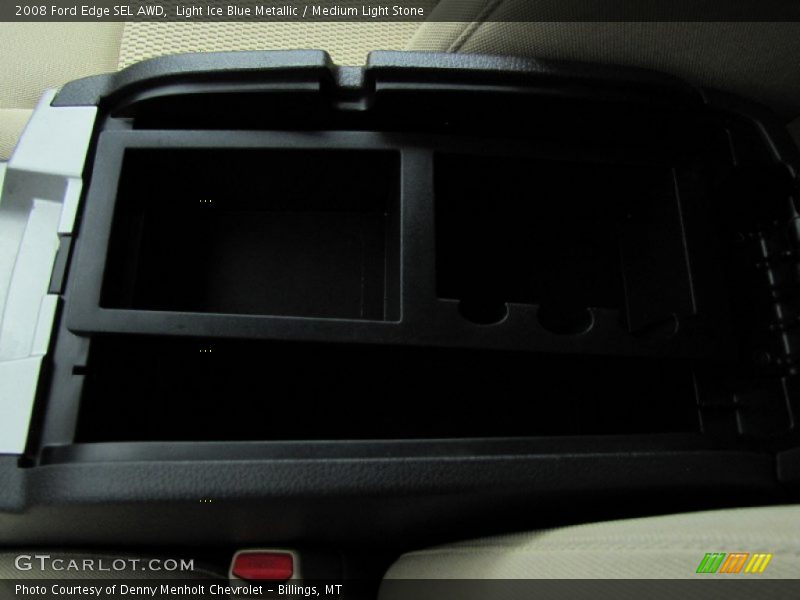 Light Ice Blue Metallic / Medium Light Stone 2008 Ford Edge SEL AWD