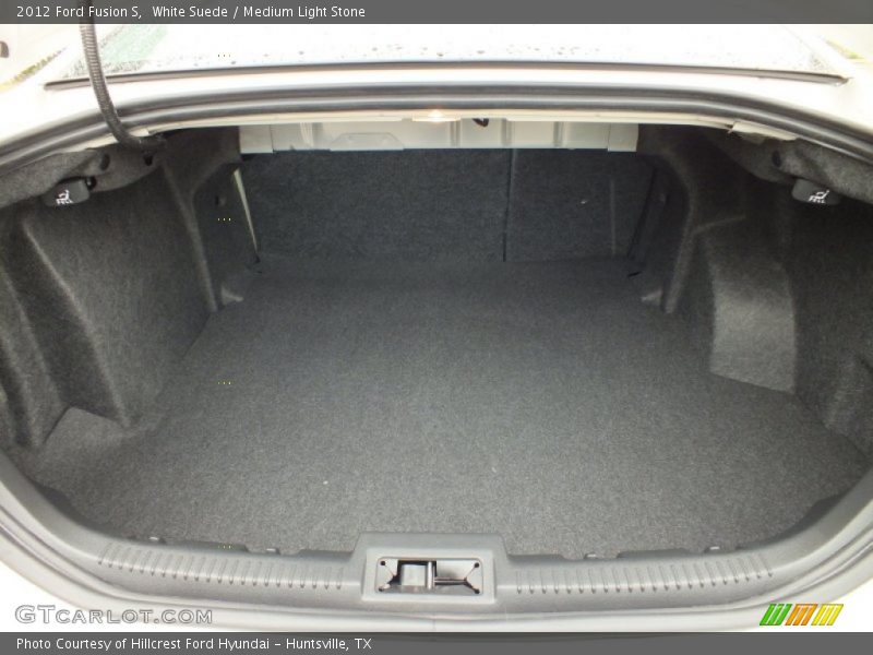 White Suede / Medium Light Stone 2012 Ford Fusion S