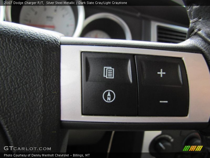 Silver Steel Metallic / Dark Slate Gray/Light Graystone 2007 Dodge Charger R/T