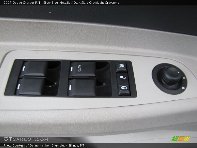 Silver Steel Metallic / Dark Slate Gray/Light Graystone 2007 Dodge Charger R/T