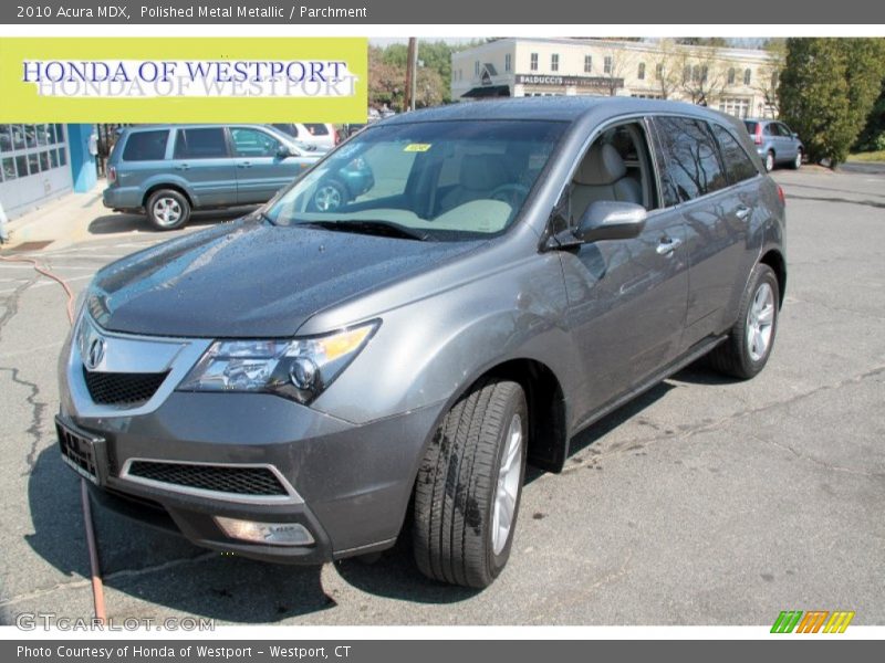 Polished Metal Metallic / Parchment 2010 Acura MDX