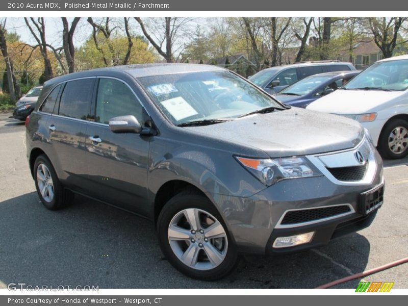 Polished Metal Metallic / Parchment 2010 Acura MDX