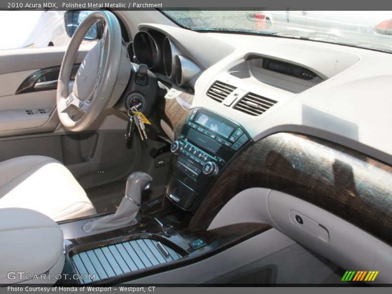 Polished Metal Metallic / Parchment 2010 Acura MDX