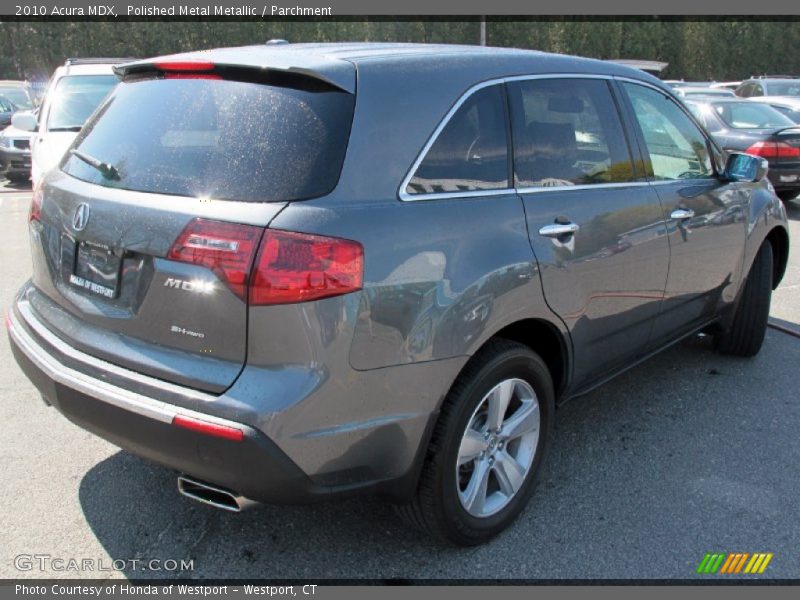 Polished Metal Metallic / Parchment 2010 Acura MDX