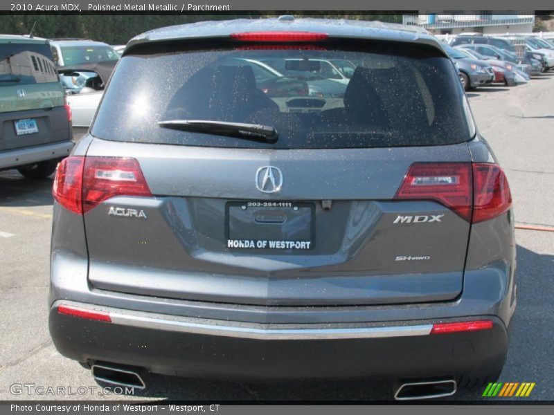 Polished Metal Metallic / Parchment 2010 Acura MDX