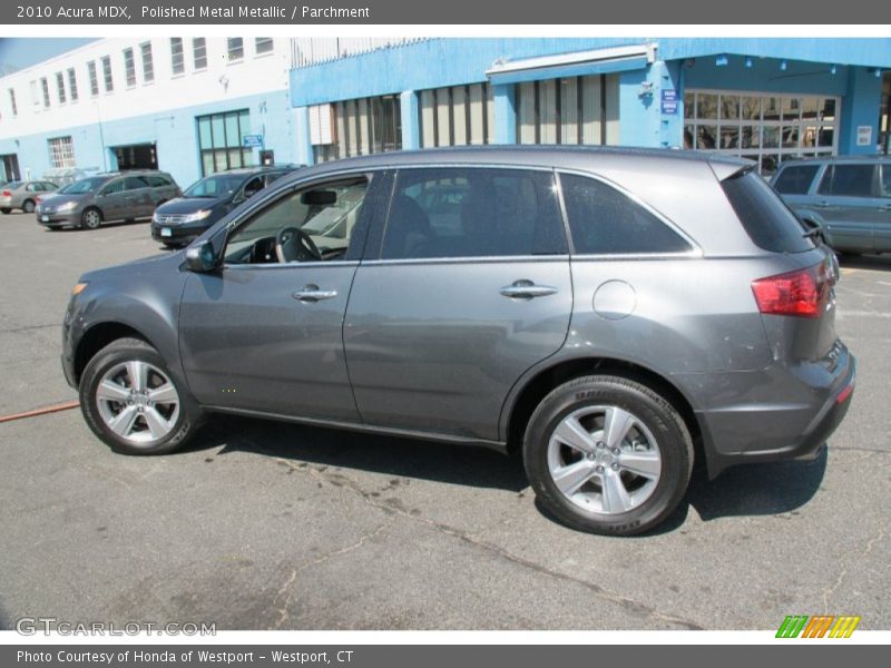 Polished Metal Metallic / Parchment 2010 Acura MDX
