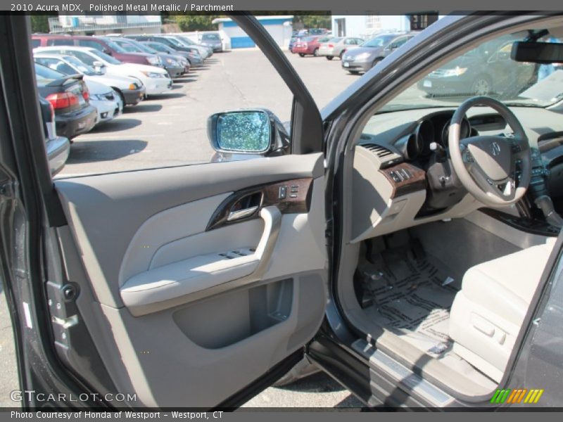 Polished Metal Metallic / Parchment 2010 Acura MDX