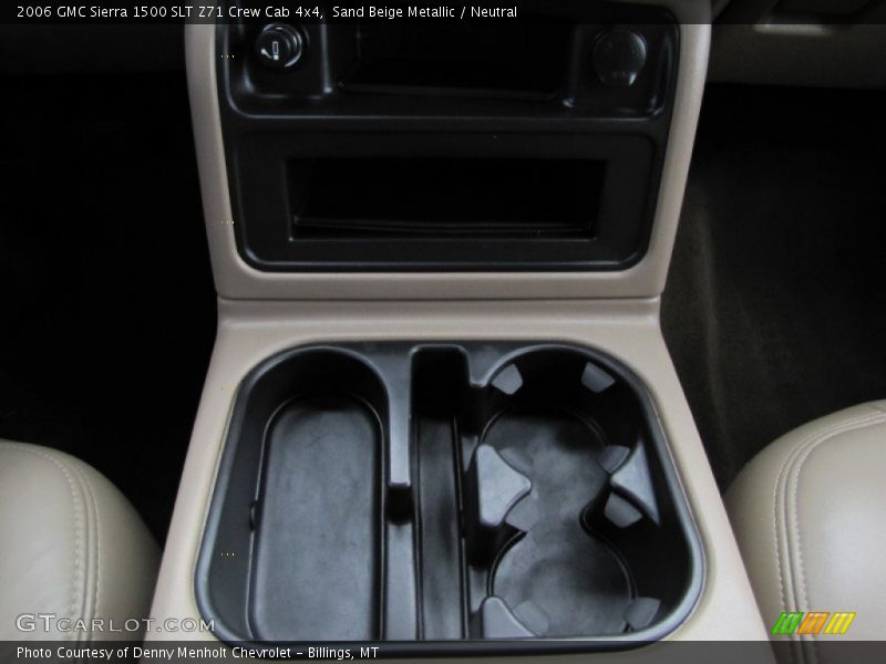 Sand Beige Metallic / Neutral 2006 GMC Sierra 1500 SLT Z71 Crew Cab 4x4