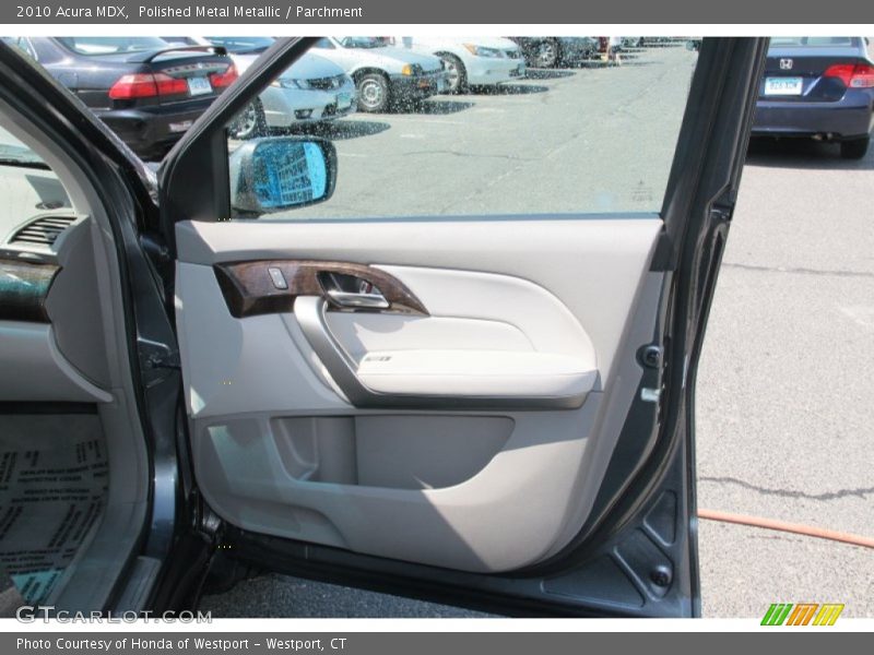 Polished Metal Metallic / Parchment 2010 Acura MDX