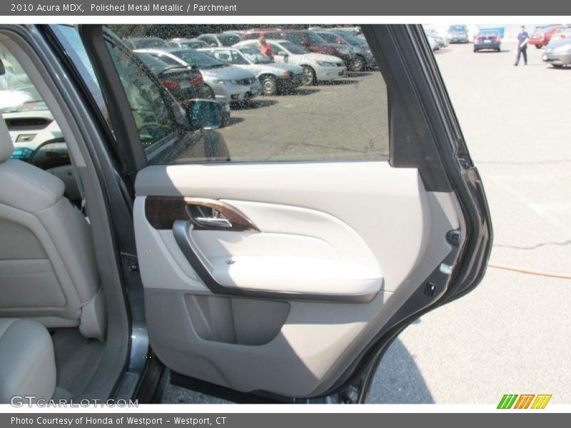 Polished Metal Metallic / Parchment 2010 Acura MDX