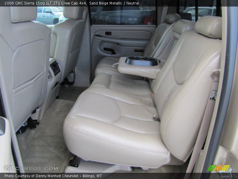 Sand Beige Metallic / Neutral 2006 GMC Sierra 1500 SLT Z71 Crew Cab 4x4