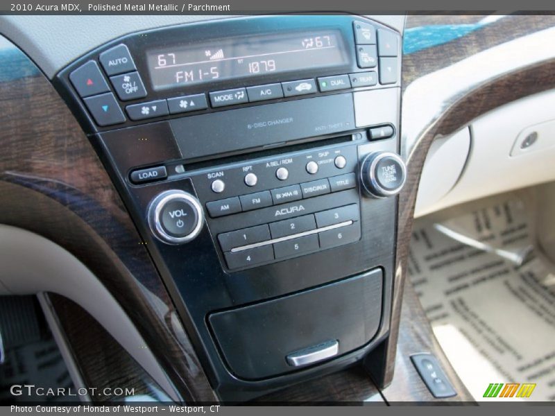 Polished Metal Metallic / Parchment 2010 Acura MDX