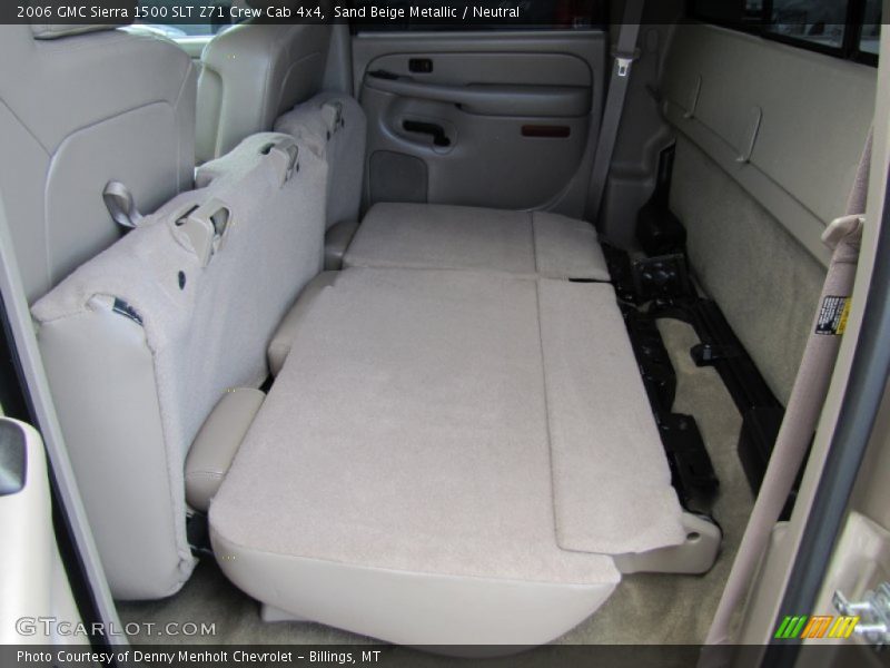 Sand Beige Metallic / Neutral 2006 GMC Sierra 1500 SLT Z71 Crew Cab 4x4